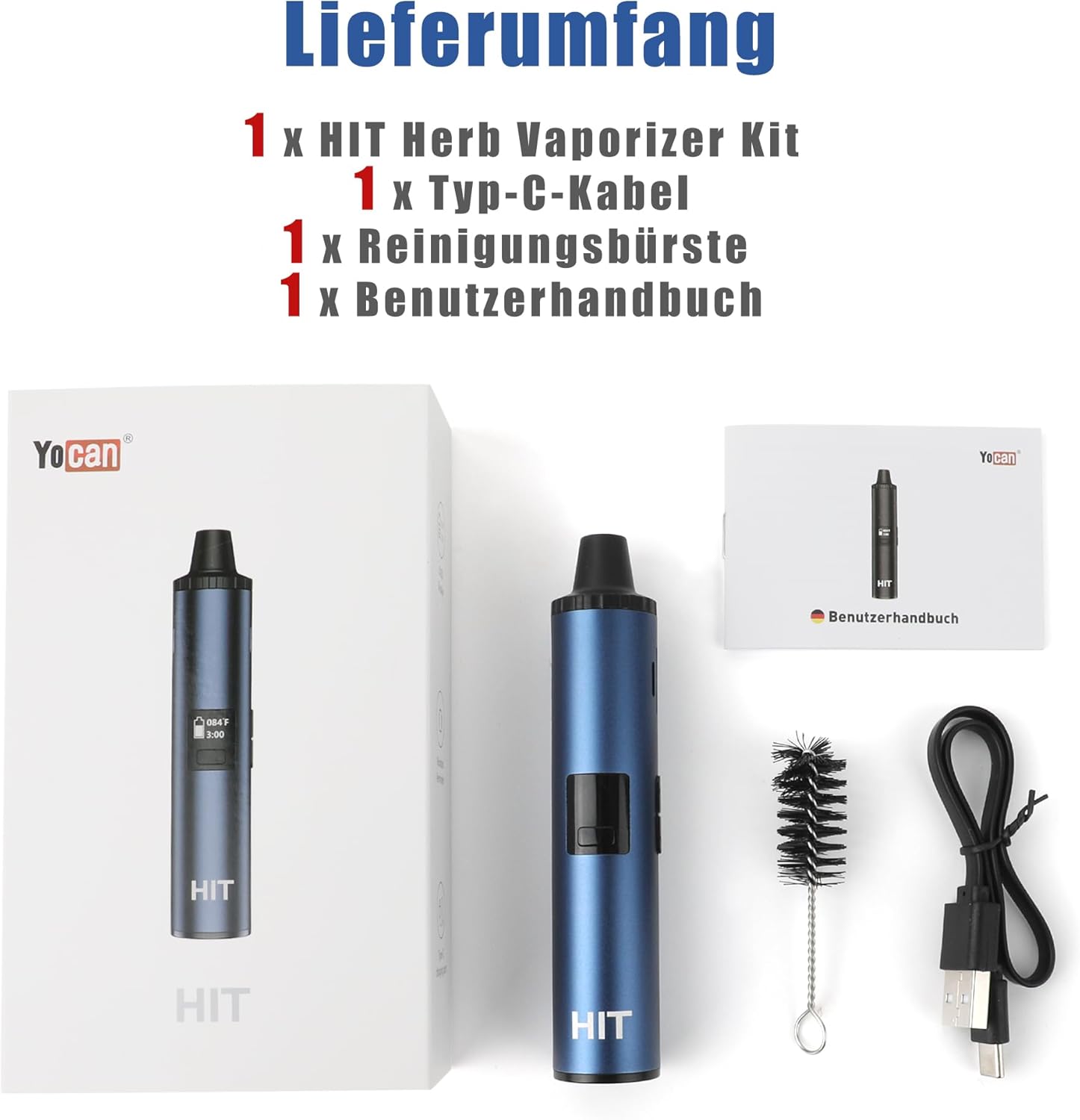 Yocan HIT Vaporisateur herbes sèches